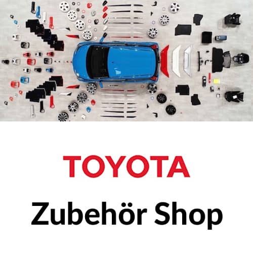Zubehör Shop Toyota web